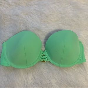 strapless push up bikini top